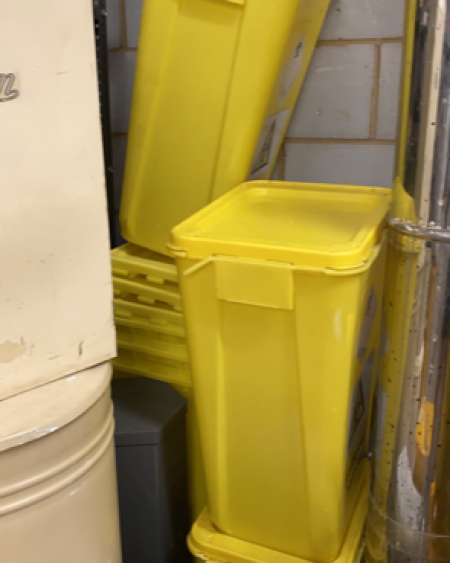 Hazardous Waste Bin